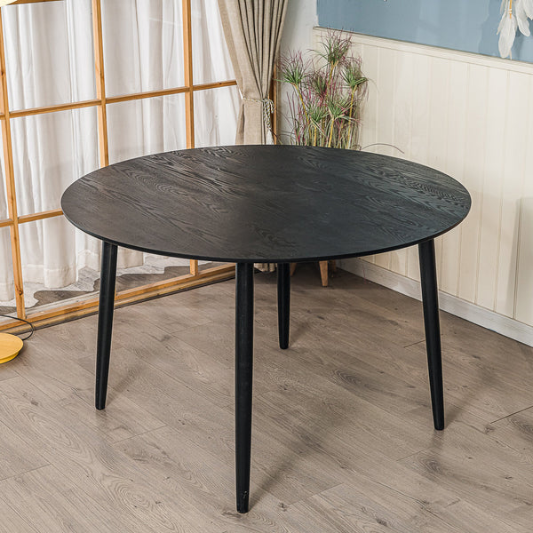 TRADITION 6-Person Black Dining Table