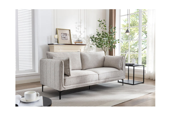 NUUK 3-Person Gray Sofa