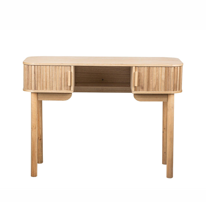 Bureau 2 portes en bois de fresne