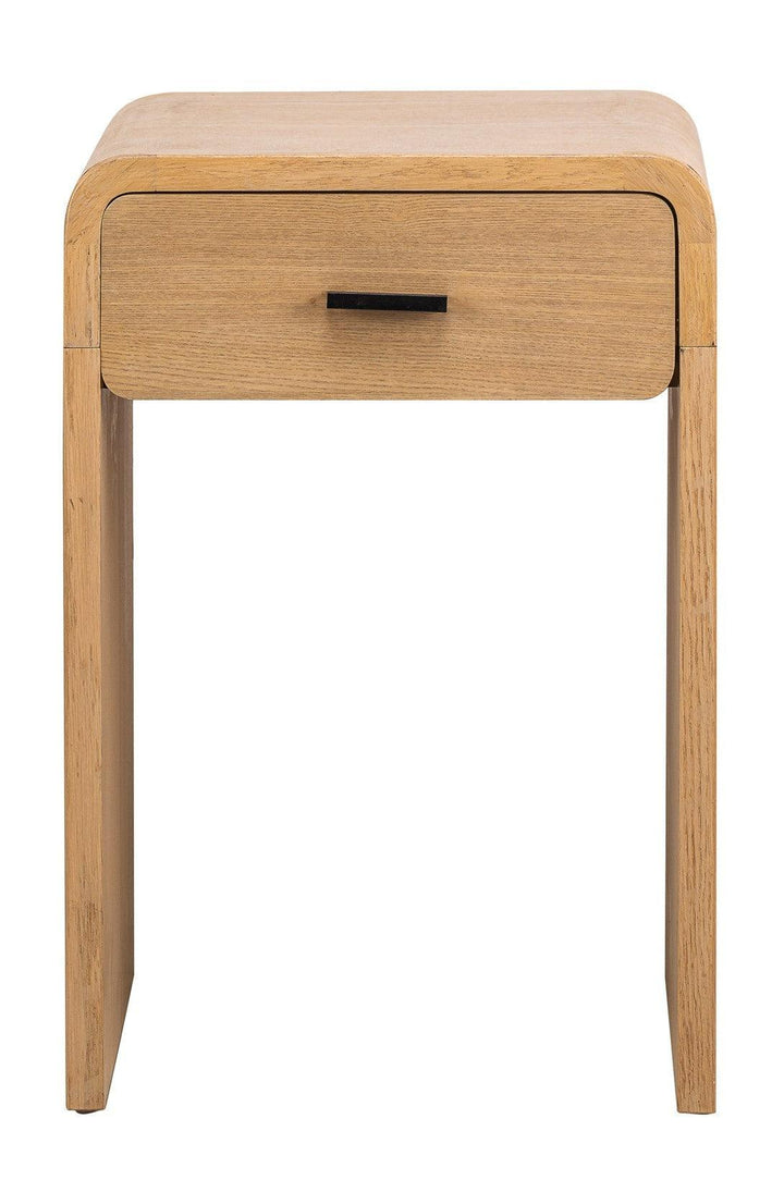 Table de chevet 1 tiroir en bois marron